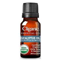 Cliganic USDA Organic Eucalyptus Essential Oil 100% Pure