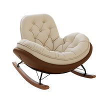 Rocking chair lounge chair adult home balcony leisure chair living room light luxury single leisure chair designer lazy sofa