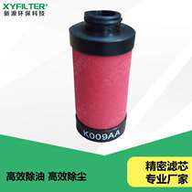 Air compressor front and rear oil and dust removal filter element K009AA K017ACS K030AO K058 precision filter element