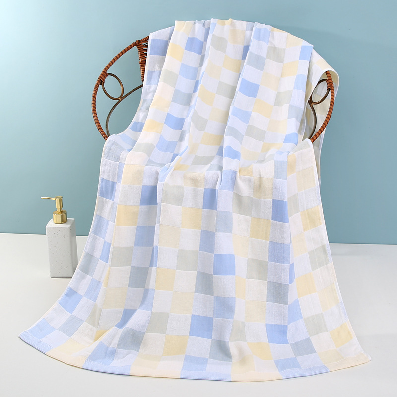 High-End Ultra-Thin and Lightweight Pure Cotton Double-Layer Gauze Bath Towel for Travel, Accommodation, Swimming, Portable, Easy to Dry, Quick-Drying, Thin and Large Bath Towel High-End Ultra-Thin and Lightweight Pure Cotton Double-Layer Gauze Bath Towel for Travel, Accommodation, Swimming, Portable, Easy to Dry, Quick-Drying, Thin and Large Bath Towel