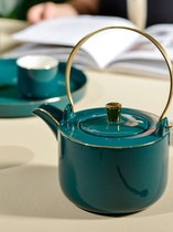 下午茶杯具套装新款简约茶具茶壶茶杯陶瓷花茶壶泡茶客厅套杯礼盒