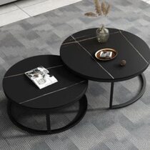 Baiyingju 7-purpose small apartment mother-in-law coffee table modern combination light luxury simple coffee table living room slate tea table storage