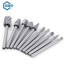 Jingulao KZcc-136 high-speed steel woodworking rotary file electric grinder grinding head tool multi-functional woodworking engraving