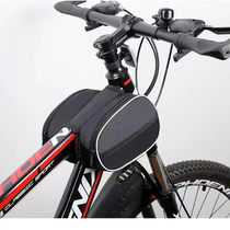 Bicycle bag front beam bag repair tool accessories saddle bag riding equipment mountain bike bag upper tube bag