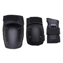 Full set of skates knee pads cycling universal sports childrens ice wheels beginner protective gear new skateboards