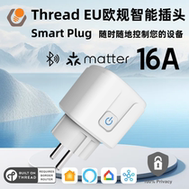 thread smart EU European standard 16A socket matter plug remote control switch timing Bluetooth native OTA
