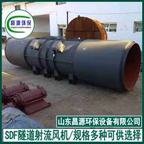 Changyuan 110KW engineering tunnel air duct SDF-1250 tunnel fan with large air volume and long air supply