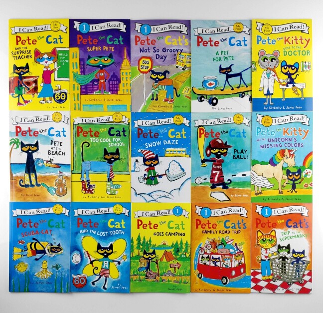 Pete the Cat迷们注意啦!27册英文绘本大合集,你的英语启蒙神器来了!📚💖-其它儿童读物-淘宝好物网