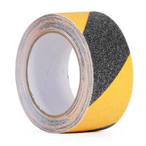 FLYER frosted anti-slip tape floor marking strip rubber yellow and black warning strip tile grinding
