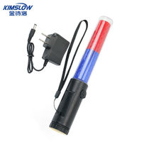KimslowKSL120 traffic road baton fluorescent stick emergency stick LED warning light evacuation letter