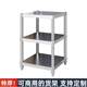 Thickened stainless steel kitchen shelf multi-layer floor-standing commercial storage hotel debris rack custom-made shelf