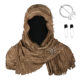 Wasteland-Style Scarf, Cape, Shawl, Battle-Damaged Cloak, Headscarf, Desert Scarf, Ruins Cosplay, Medieval Retro Vintage