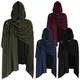 Death Cloak Cape Shawl Medieval Retro Literary Steampunk Style Cos Stage Performance Prop