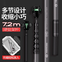 American NK fishing rod turret bracket ultra-light portable rod ultra-hard large object support frame carbon ground hand rod rod rack