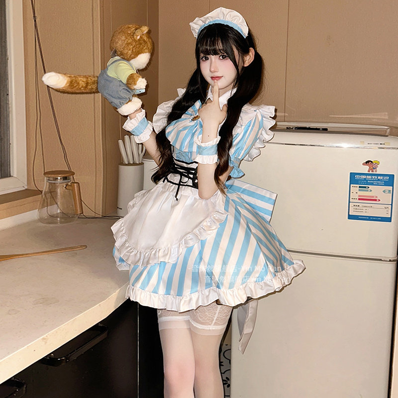 音沫然洛丽塔女仆装,日系秋叶原风格COS首选_Cosplay女装_淘宝游戏网