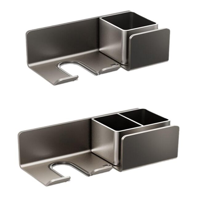 Swiss Joico Hair Dryer Holder, No-Drill Bathroom Storage, Hair Dryer Rack, Bathroom Shelf