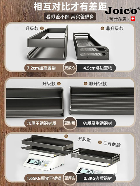 Swiss JOICO kitchen rack wall shelf kitchen supplies wall knife rack rack