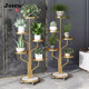 Swiss Joico Flower Stand Living Room Floor-Standing Storage Rack Balcony Flower Pot Rack Green Plant Display Shelf