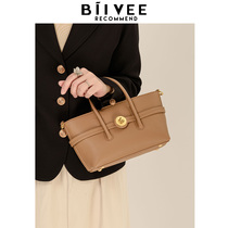 Belle BIIVEE Mothers Day Mom Bag Temperament Handbag Fashion Basket Bag Commuting Tote Bag One-shoulder Diagonal