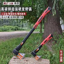 Ax mountain ax logging ax outdoor tree felling hand-forged high carbon steel ax firewood artifact carpenters firewood ax