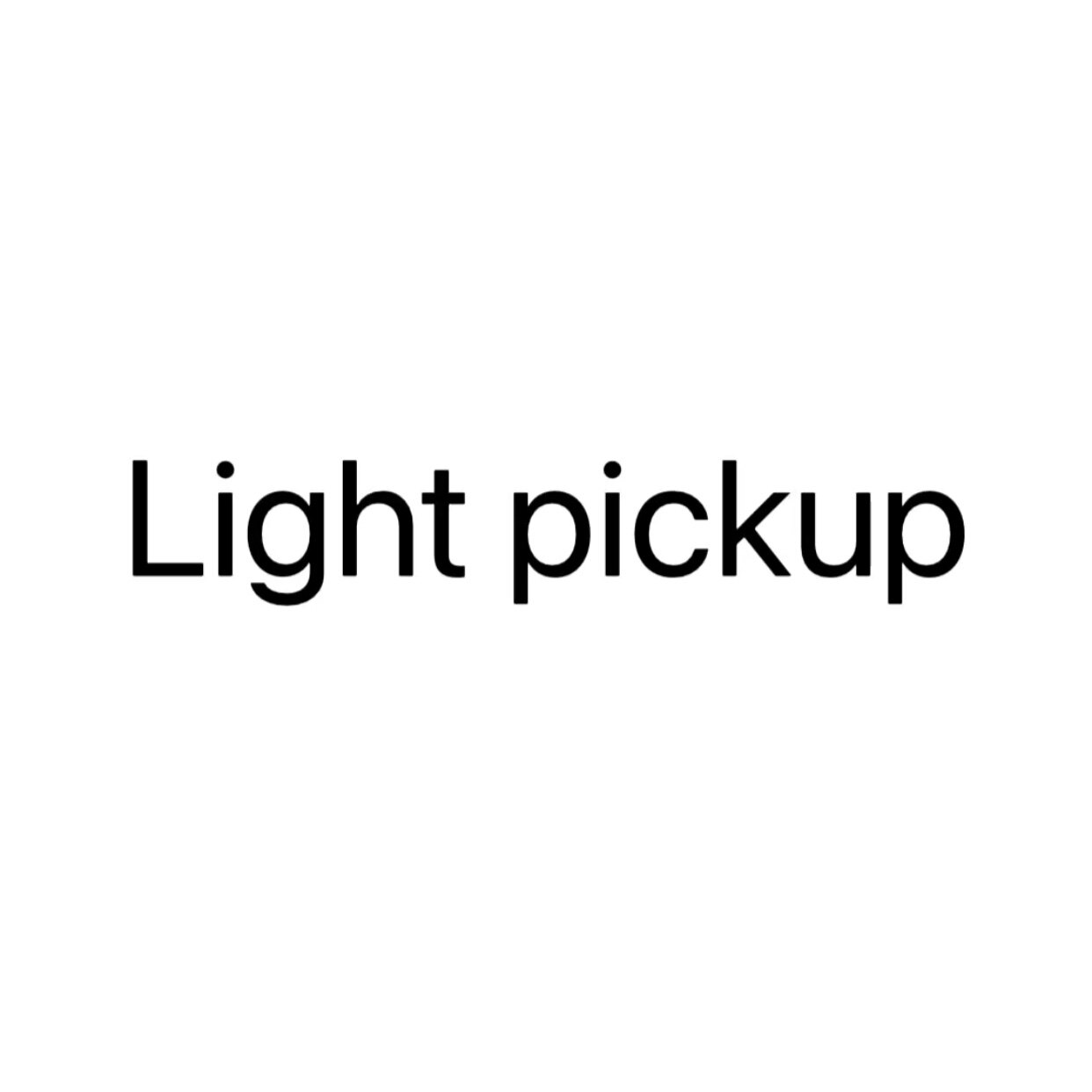 light pickup拾光之旅的LOGO
