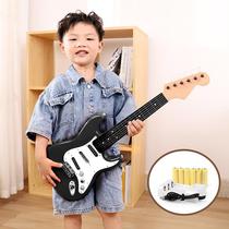 High-end Chenghui large children can play simulated ukulele electronic guitar toy for boys and girls for beginners to music