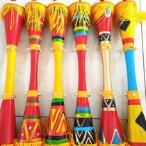Yao drum long drum student art test drum thin waist drum Guangxi Liannan ethnic dance drum childrens long drum adult