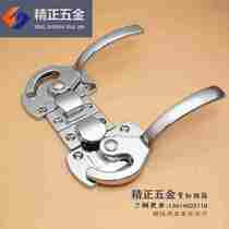 Oven door lock electric cabinet airtight sealing tight door oven handle box oven seal handle coated mechanical duck door handle