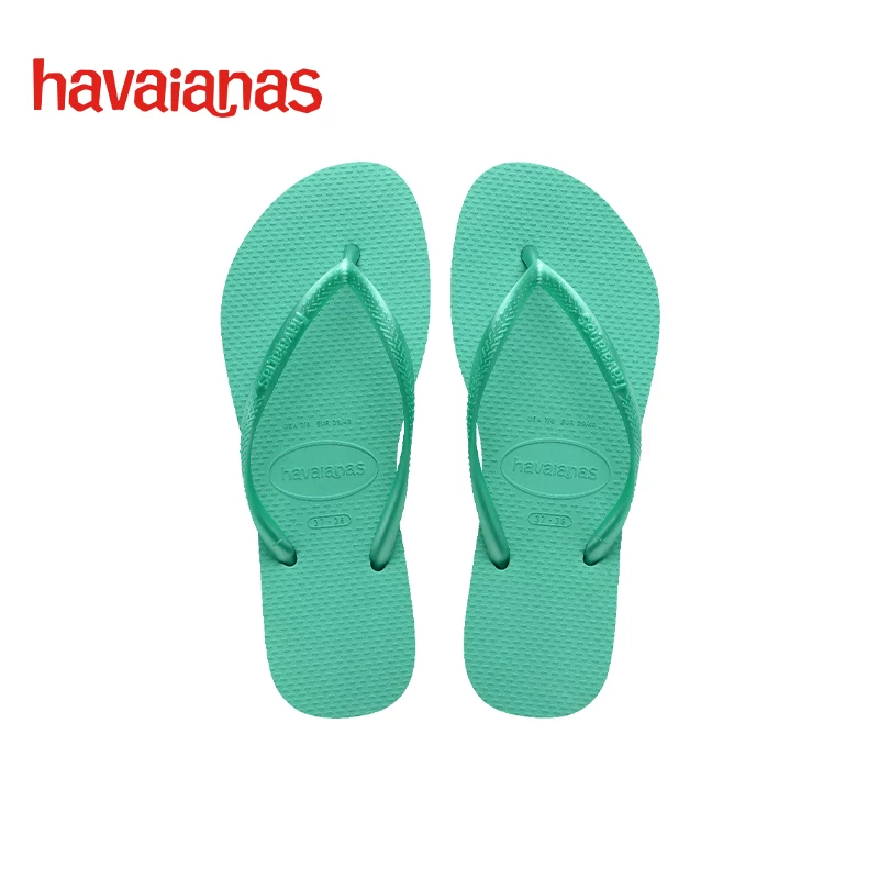 [Сниженная цена] Вьетнамки Havaianas однотонные сланцы для пар/партнёрский комплект