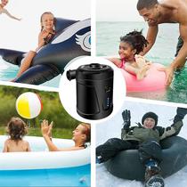 High-end electric air pump portable outdoor air pump air mattress swimming ring rubber boat tent vacuum bag pump