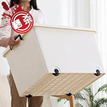 Plastic storage box◆Customized◆Extra large covered storage box for clothes thickened car bed storage box super