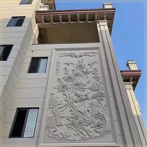European EPS exterior wall decoration relief mural three-dimensional foam relief high density villa relief flower carving finished product