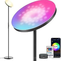 Intelligent LED floor lamp dimmable color light and shadow v