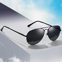 Muchi low-price good sunglasses anti-UV glasses classic toad mirror double-beam driving polarized sunglasses