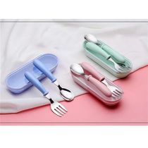 Baby Gadgets Tableware Set Children Utensil Stainless Steel