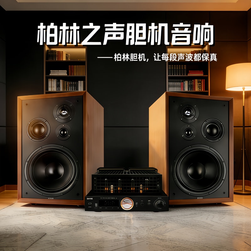 Berlin Voice Tube Amplifier A10 Four-Way Speaker Hifi High Fidelity Home Audiophile-Grade Rich Sound Quality Audio System