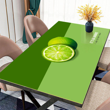 Table cloth waterproof, oil-proof, non-washing and anti-scalding pvc soft glass dining table mat light luxury high-quality table cloth tea table protection mat Table cloth waterproof, oil-proof, non-washing and anti-scalding pvc soft glass dining table mat light luxury high-quality table cloth tea table protection mat