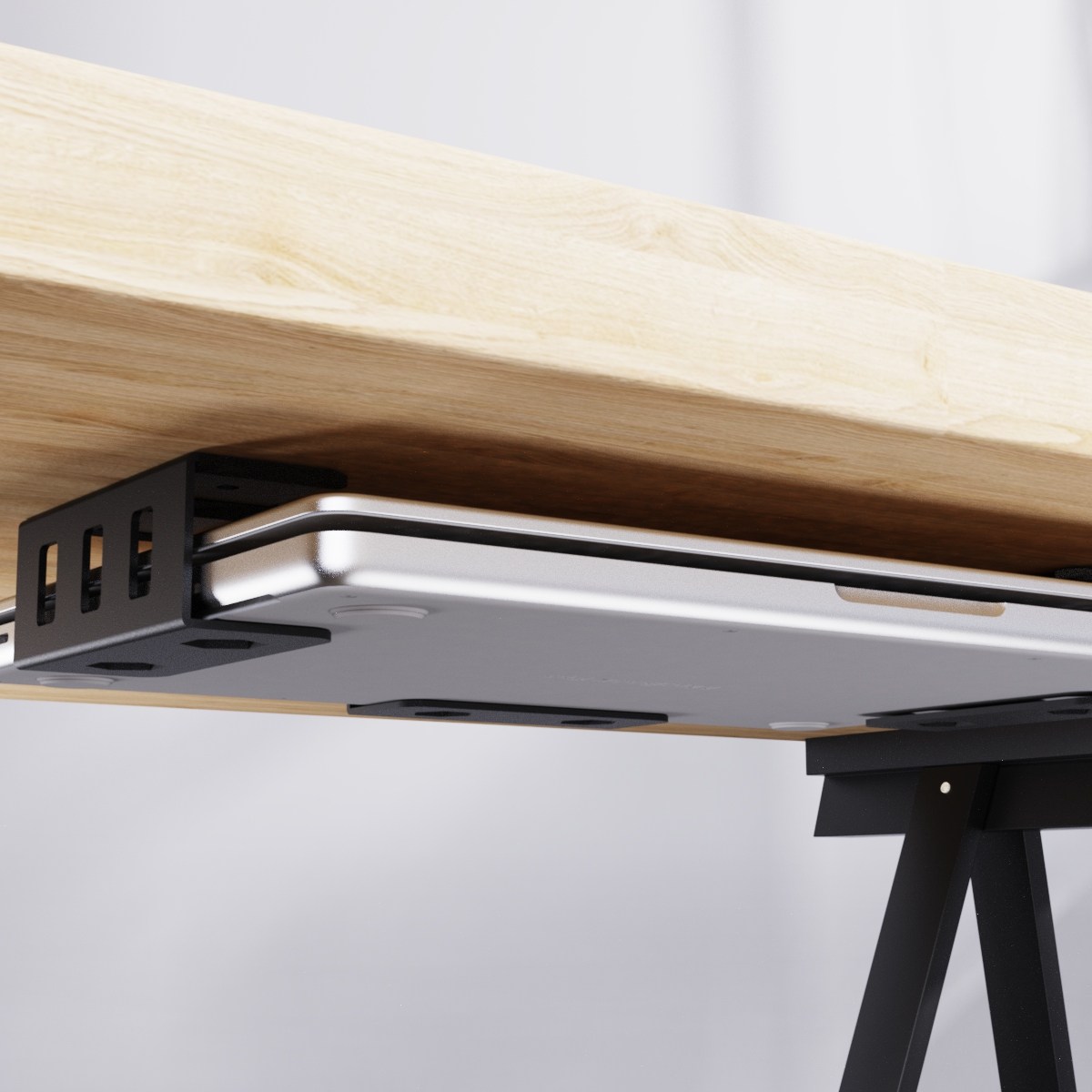 Desk storage bracket to save your desktop space!which is more suitable ...
