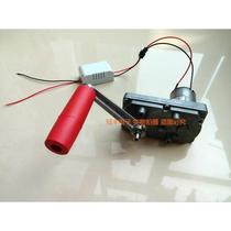 High-power small hand-cranked power generator for outdoor camping portable mobile phone emergency charging high-voltage popular science DIY inner rotor