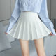 Spring and Autum Pleated Skirt Women's Skirt Short Skirt Student 2023 New High-Waist Slim Jk Small A-Line Skirt