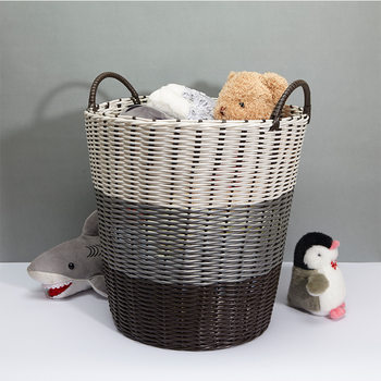 Dirty Clothes Basket, Household Large-Capacity Extra-Large Dirty Clothes Storage Basket, Toy Storage Bucket, Bathroom Laundry Basket