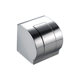 Bathroom toilet tissue box 304 stainless steel punch-free toilet paper box waterproof paper box roll paper towel holder