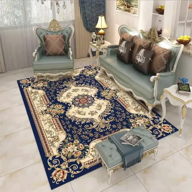 European-Style Carpet, Living Room Coffee Table Mat, Bedroom Room Carpet, Door Mat, Foot Mat, Bathroom Absorbent Mat