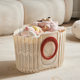 Dirty Clothes Basket for Home Bathroom, Foldable, High-Looking, Large-Capacity Laundry Basket, Dirty Clothes Storage Basket