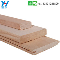 Sweating hemlock sauna board sauna dry steam room knotless hemlock board log unpainted buckle board wall panel decorative board