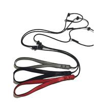 Suffocation rope integrated explosion-proof professional dog training accompanying nylon thin P chain dog walking rope collar racing rope