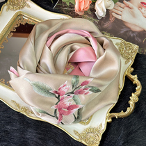 Suzhou embroidery intangible cultural heritage Su embroidery gift silk scarf Chinese characteristic gift for foreigners and foreign customers foreign scarves