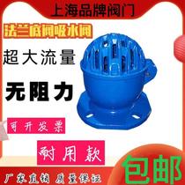New bottom valve H42X-16 water pump water suction cast iron flange bottom valve lifting type well bottom valve DN65801001250
