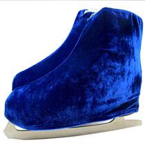Colorful velvet skate shoe covers figure skate shoe covers figure skate shoe covers skating skate shoe covers anti-smudge