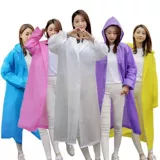 Портативный дорожный дождевик подходит для мужчин и женщин, увеличенная толщина